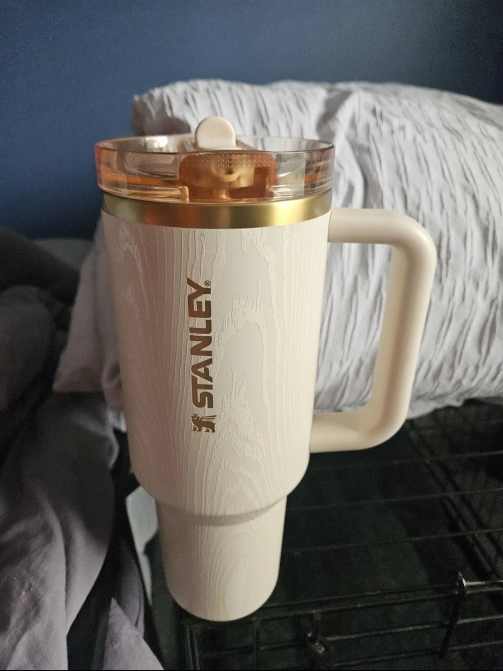 Stanley tumbler bottom label